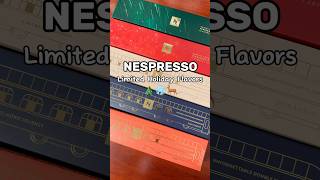 ☕️NESPRESSO Limited Edition Holiday Collection nespresso holiday gift coffeelover กาแฟ shorts [upl. by Ahseuqal45]