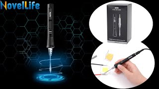 TS80P Soldering Iron Unbox and Simple Working Review [upl. by Helse]