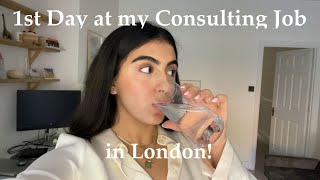 First Day at my Management Consulting Job in London [upl. by Dupaix]