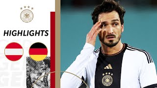 Bitter defeat in last game of the year  Austria vs Germany 20  Highlights  Men Friendly [upl. by Yggep940]