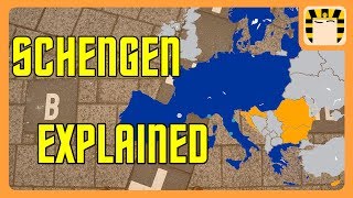 The Schengen Area Explained [upl. by Hollenbeck]