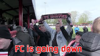 FC is going down Brackley Town FC v FC United [upl. by Uamak]