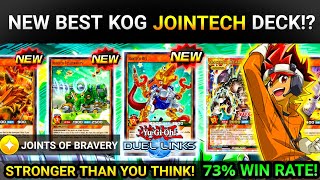 BEST KOG JOINTECH RUSH DUEL DECK STRONGER THAN YOU THINK 73 WIN RATE IN KOG Yugioh Duel Links [upl. by Buyers415]