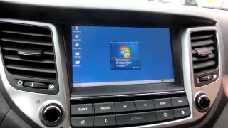 Acceder a Windows CE en Hyundai Tucson 2015 y Kia Sportage 2016 [upl. by Timi]