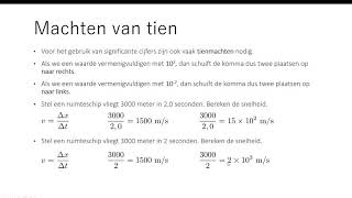 Natuurkunde basis 08 significantie [upl. by Yerot977]