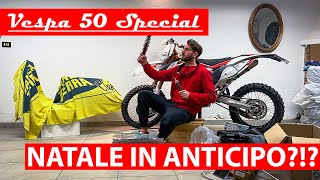 NATALE IN ANTICIPO VESPA 50 SPECIAL EP 4  Unboxing parti telaio [upl. by Damiano]