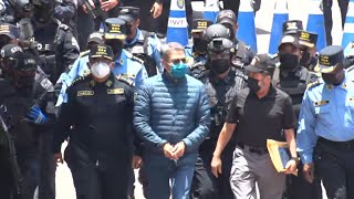 Activan protocolo de extradición para Juan Orlando Hernández a EEUU [upl. by Adlitam]