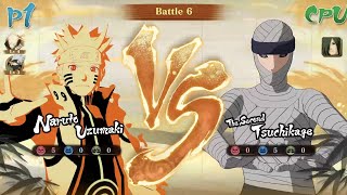 Naruto and Kakashi Vs The second Tsuchikage and Madara Uchiha [upl. by Ahsilram]