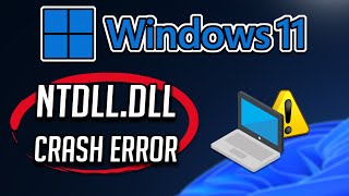 Fix ntdlldll Crash Error on Windows 1110  Tutorial [upl. by Noslien432]