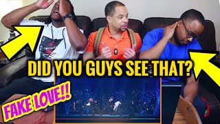 quotDid You See Thatquot  BTS FAKE LOVE Special Stage  MAMA 2018 REACTION [upl. by Ellenahc]