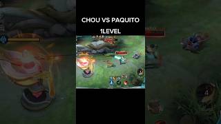 CHOU VS PAQUITOmobilelegendsmlbb [upl. by Kilbride]