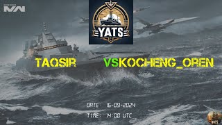 YATS Official Tournament S8round 2 TAQSIR vs KOCHENGOREN [upl. by Anitahs787]