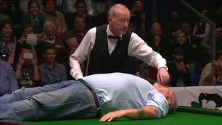 Steve Davis trickshot show 2017 10 23 Budapest Afternoon session [upl. by Eyaf]