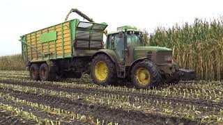 MAIS HAKSELEN 2017 MODDEREN NEW HOLLAND FX 50 JOHN DEERE 6930 FENDT 936 DEZURE SILOCRUISER [upl. by Season]