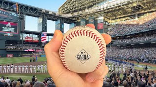 INCREDIBLE experience at the 2023 World Series  Game 3 at Chase Field [upl. by Jewel]