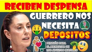 🚨😱RECIBEN DESPENSAS GRATIS EN GUERRERO APOYO POR EL HURACAN PENSIÓN BIENESTAR ADULTOS MAYORES😱🚨 [upl. by Nairbal]