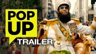 The Dictator 2012 POPUP TRAILER  HD Sacha Baron Cohen Movie [upl. by Miki]