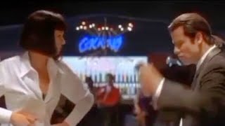 PULP FICTION Uma Thurman  John Travolta Dance Scene [upl. by Seve]