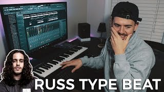 IF I MADE A BEAT FOR RUSS Making a Beat from Scratch FL Studio  EP 24  Kyle Beats [upl. by Lashond]