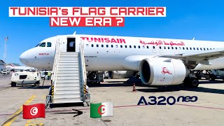 Tunisair  Tunis 🇹🇳 to Algiers 🇩🇿  Airbus A320neo  The Flight Experience [upl. by Ettenan]