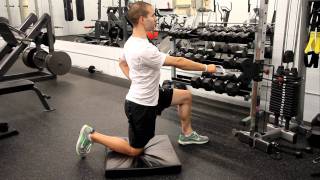 12 Kneeling Single Arm Cable Row [upl. by Vins]