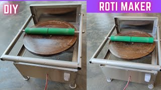 How to make Electric Roti maker  Diy Roti  Chapati Making Machine  DC Roti Maker [upl. by Nalahs913]