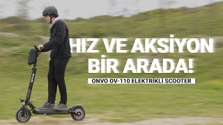 Onvo OV110 Elektrikli Scooter Detaylı İnceleme [upl. by Eintirb]