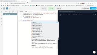 Create Python code in repl it [upl. by Kellene498]