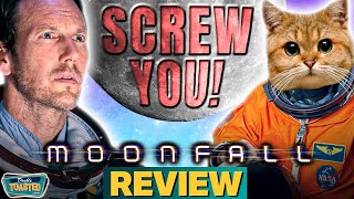 MOONFALL  MOVIE REVIEW 2022  Double Toasted [upl. by Anaj839]