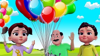 Nursery Rhymes For Kids  Gubbare Wala  Balloon Song  Tum Tum Kids TV [upl. by Redla]