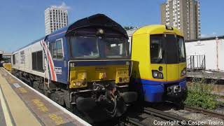 Trains in UK  Clapham Junction [upl. by Brotherson]