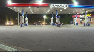 DeKalb Police investigate gas station shooting on Candler Rd [upl. by Tooley]