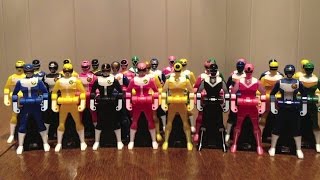 Legend Sentai Series Ranger Key Set Legend Edition Review [upl. by Nerej]