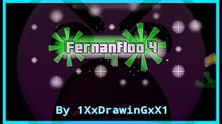 Geometry Dash Fernanfloo 4 by 1XxDrawinGxX1 Información del nivel en situación [upl. by Dadivitan]