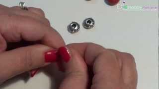 Creare Anelli e Bracciali con Caucciù Forato  TUTORIAL  HobbyPerlinecom [upl. by Rebma777]