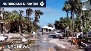 Florida residents begin to recover from the devastating damage left behind from Hurricane Milton [upl. by Skerl]