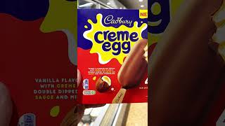 New Cadbury Crème Egg Ice Cream [upl. by Ambur]