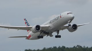 American Airlines  Boeing 7879 Dreamliner  Diverted Landing amp Takeoff [upl. by Khano]