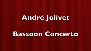 KOR  Jolivet Bassoon Concerto [upl. by Etsirk]