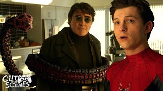 Peter Cures Doc Ock Villains Redemption  SpiderMan No Way Home Tom Holland Alfred Molina [upl. by Arotak]