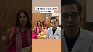 Satvic Movement Diet Review  DtBhawesh  diettubeindia dietitian satvicmovement shorts [upl. by Aremihc]