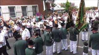 2016 0814 Schützenfest Df Niederkassel Video 2 Abschreiten  Zug YT [upl. by Mun]