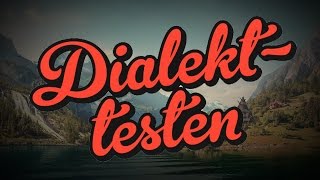 DIALEKTTESTEN  Norsk Underholdning [upl. by Hazelton146]