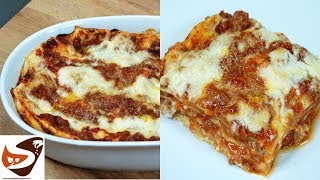 Lasagne al forno alla bolognese  Pasta al forno buonissima  Primi piatti [upl. by Notlim]