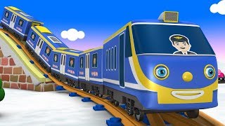 Polar Town  Cartoon Videos for Children Choo Choo Train  Toy Factory Cartoon Trains for Kids [upl. by Enitsugua]