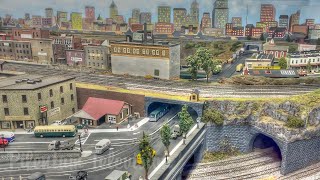 One of America’s largest HO scale model train layouts  The Chelten Hills Model Railroad Club [upl. by Chelsie]