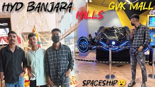 Hyderabad Banjara Hills GVK Mall guys spaceship gaming setup and restaurants everything availables [upl. by Robaina]