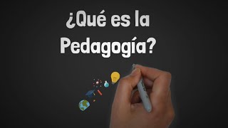 ¿ Qué es la pedagogía [upl. by Warrenne]