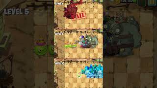 Homing Thistle Vs Icecubed Gargantuar Team  Plants Vs Zombies 2 [upl. by Nonnad]