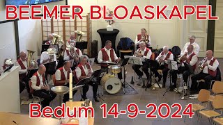 Bedum COMPILATIE BEEMER BLOASKAPEL CONCERT 1492024 [upl. by Ninette]